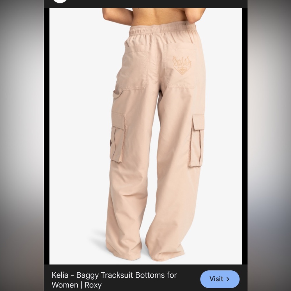๐NEW๐ Roxy Cargo Pants - Picture 2 of 6